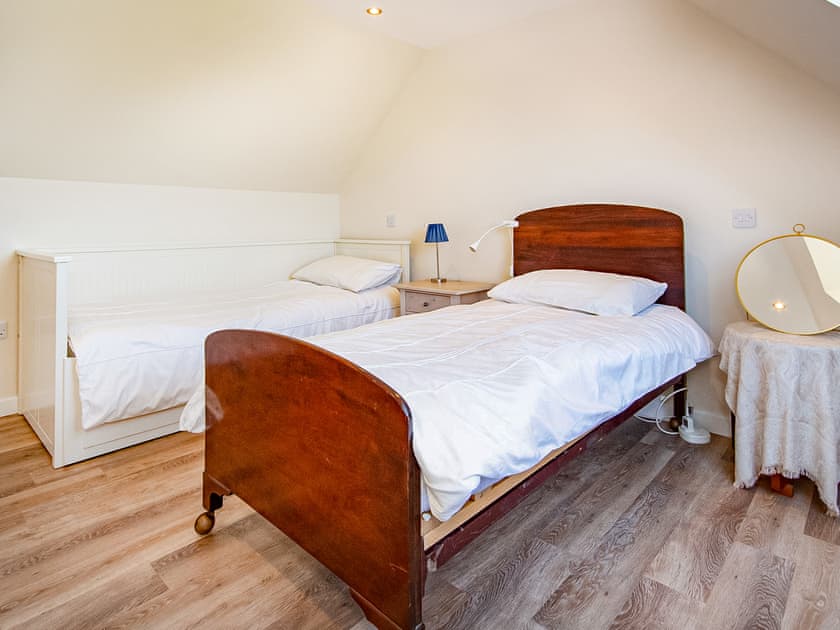Twin bedroom | Y Bwthyn, Culbokie, near Black Isle