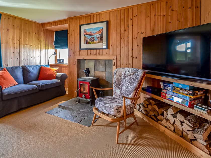 Living room | Smithy Burn Croft, Rogart, near Dornoch