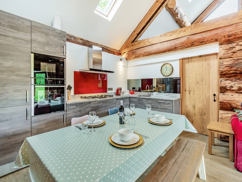 Kitchen/diner | Hollacombe Lodge, Hollacombe, near Crediton
