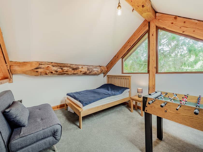 Bedroom | Hollacombe Lodge, Hollacombe, near Crediton