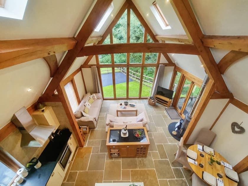 Open plan living space | Swn Y Nant, Brecon