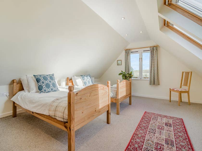 Twin bedroom | Wylye Croft, Martinstown, near Dorcester