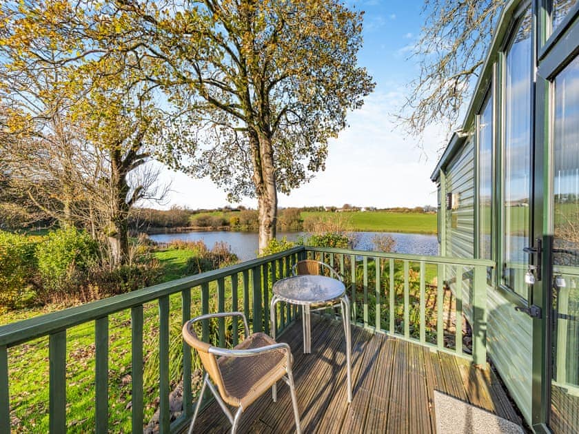 Sitting-out-area | Hafod Caravan - Tyddyn Sargent, Tyn Y Gongl, near Benllech