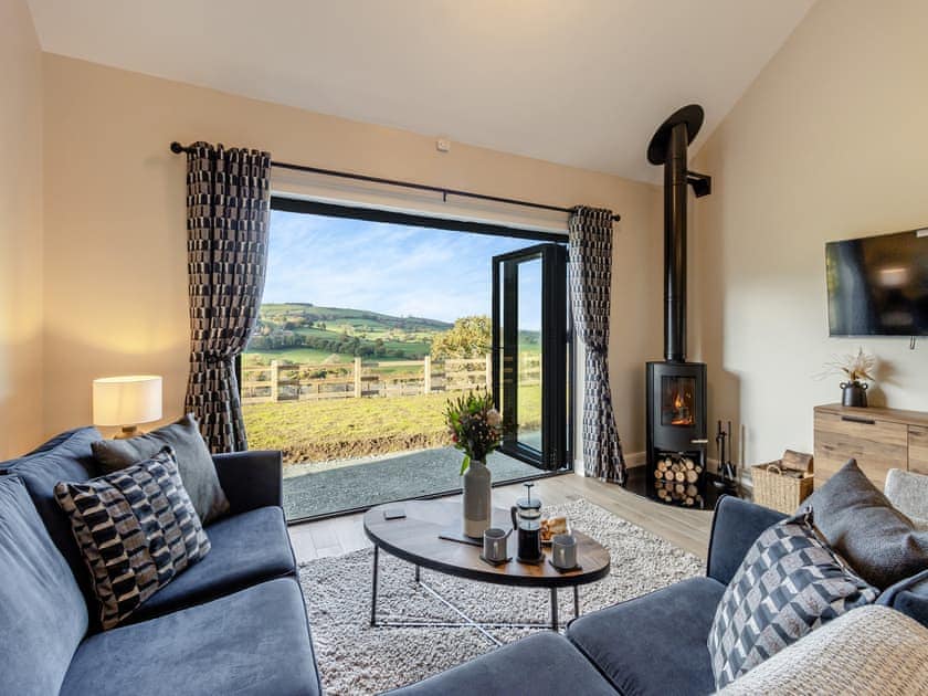 Open plan living space | The Lara - Pentre Lodges, Pentre