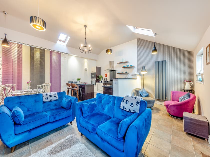 Open plan living space | Ty Menyn - Tyddyn Sargent, Tyn Y Gongl, near Benllech