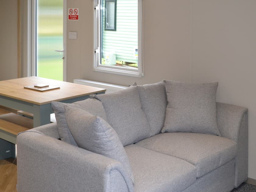 Living area | The Finch - Riverview Country Park, Forres