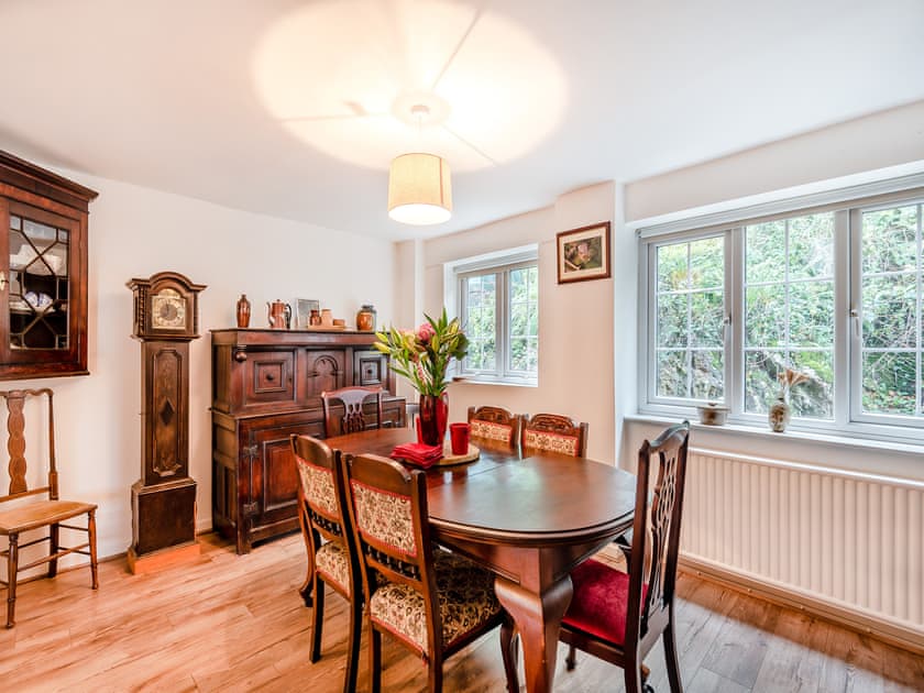 Elegant dining room | Ty Newydd y Graig, Tremeirchion, near St. Asaph