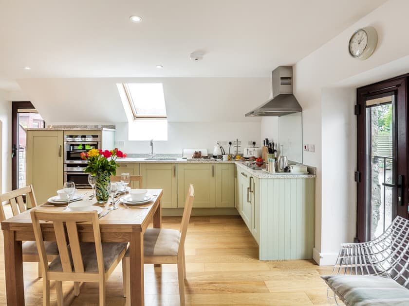 Open plan living space | Llofft Storws - Plas Marian Holiday Cottages, Trefdraeth, near Bordorgan
