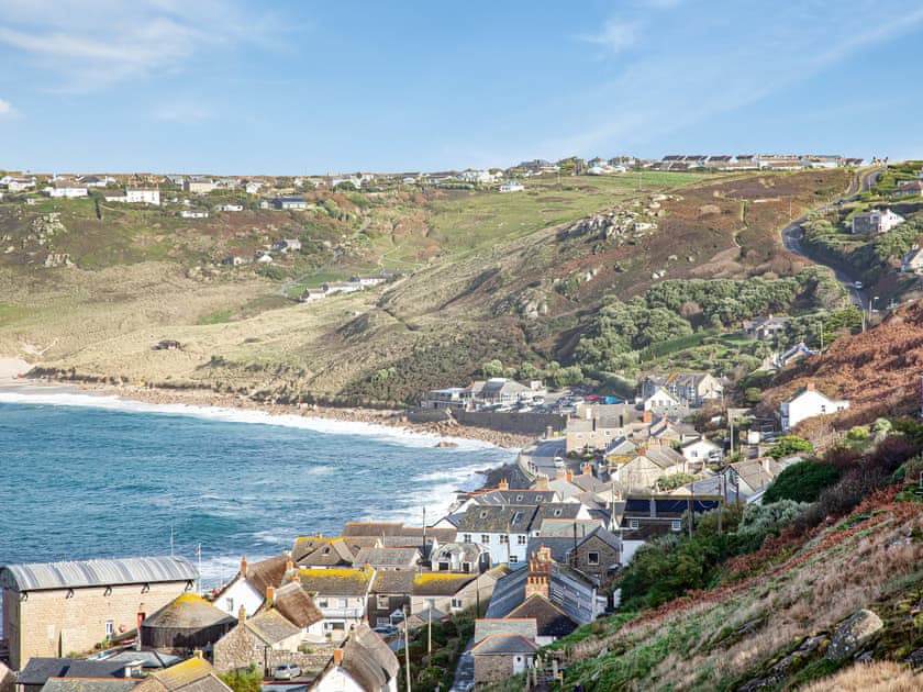 Glorious beach views | Shark Fin, Sennen