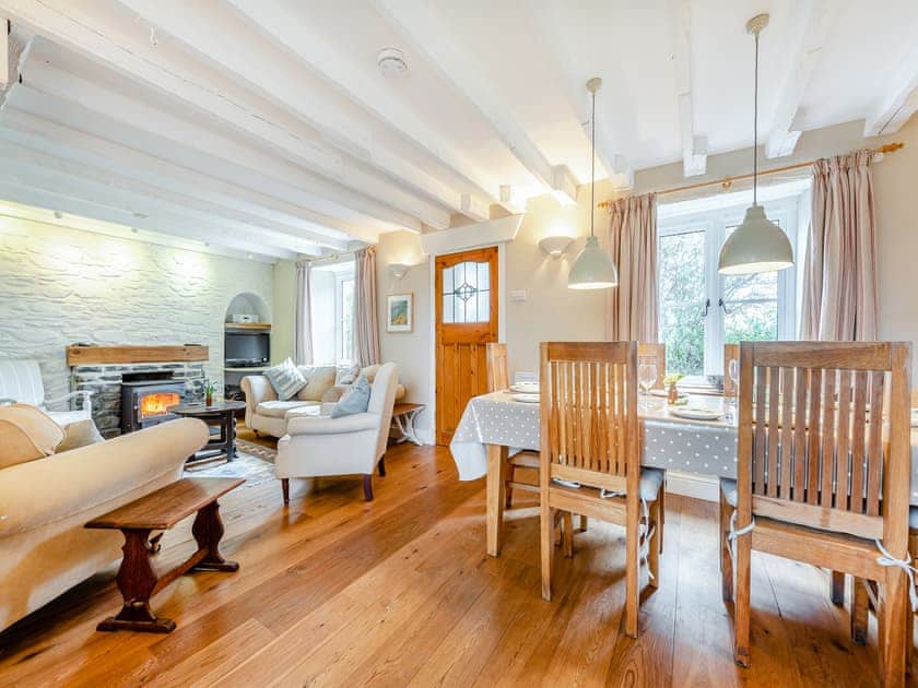 Living room/dining room | Trewellwell Cottage, Solva