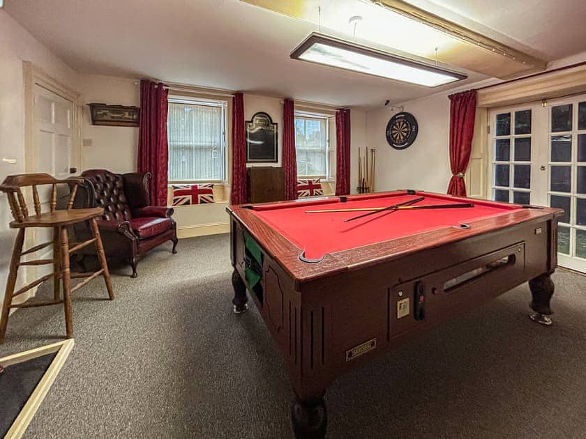 Games room | Moulsham House, Stoke Ferry