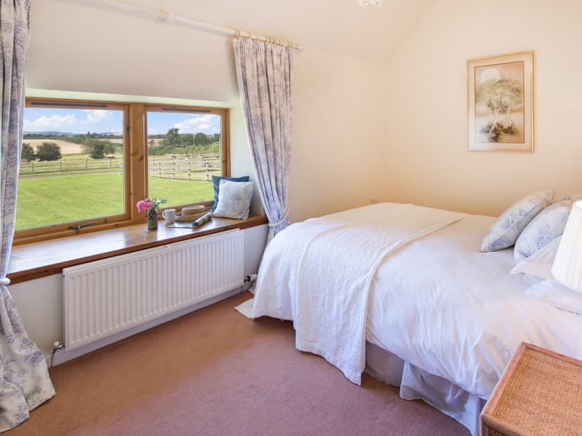 Double bedroom | Little SwintonGarden Cottage, Coldstream