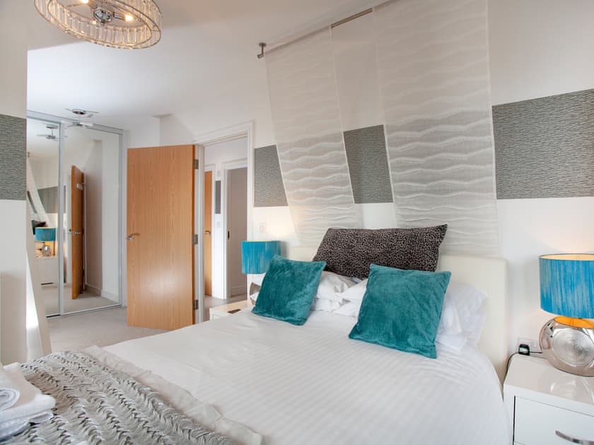 Double bedroom | Kamal, Duporth, near St Austell