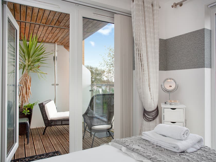 Double bedroom | Kamal, Duporth, near St Austell