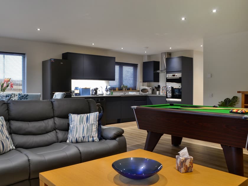 Living area | Woodlane - Cairnyard Holiday Lodges, Beeswing, near Dumfries
