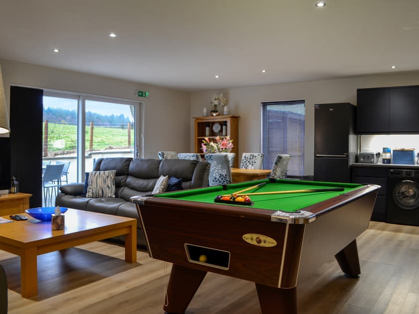 Living area | Woodlane - Cairnyard Holiday Lodges, Beeswing, near Dumfries