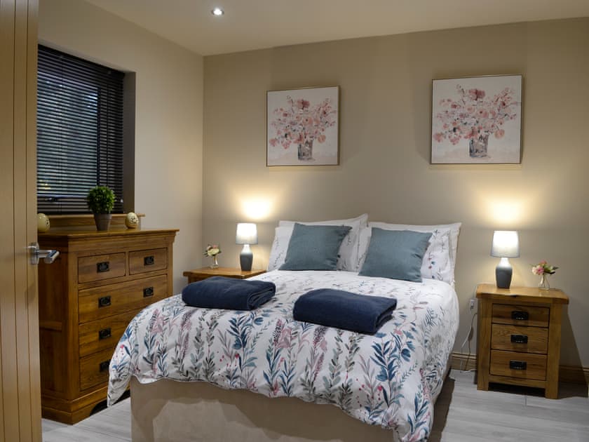 Double bedroom | Woodlane - Cairnyard Holiday Lodges, Beeswing, near Dumfries