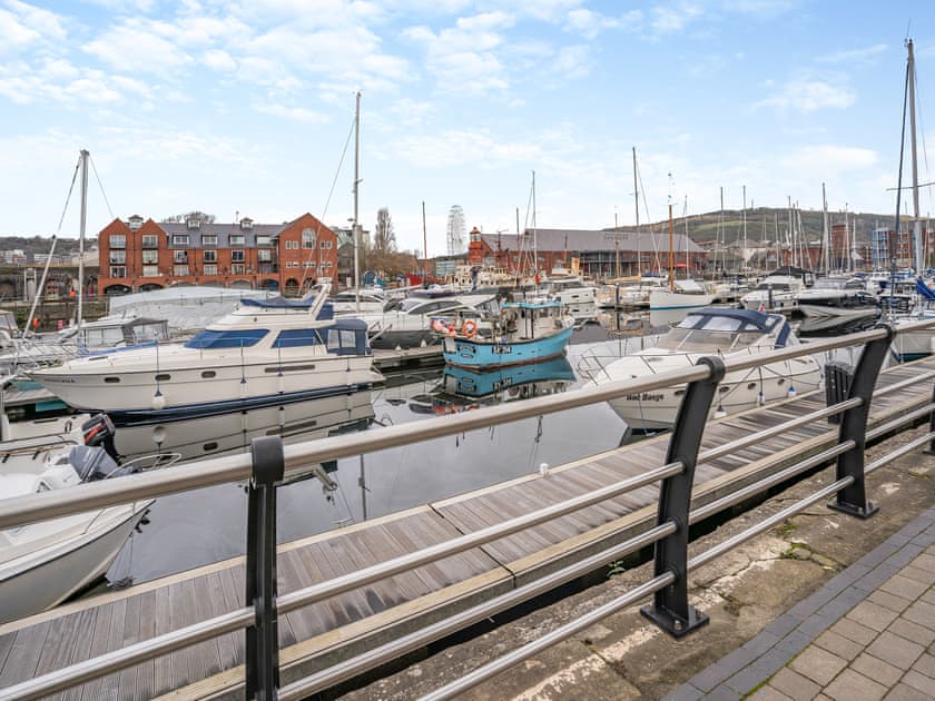 Surrounding area | Marina View Apartment, Swansea Marina