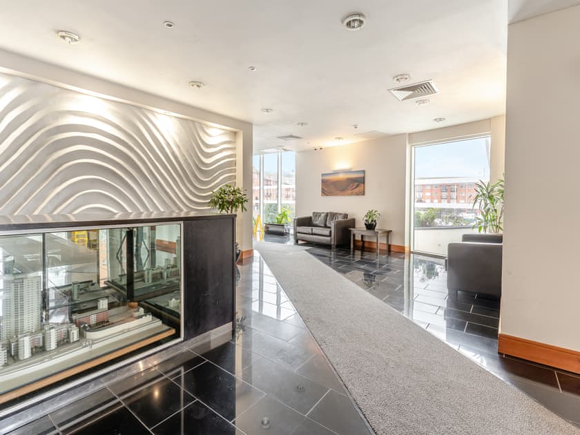 Hallway | Apartment 13 - Meridian Tower, Swansea