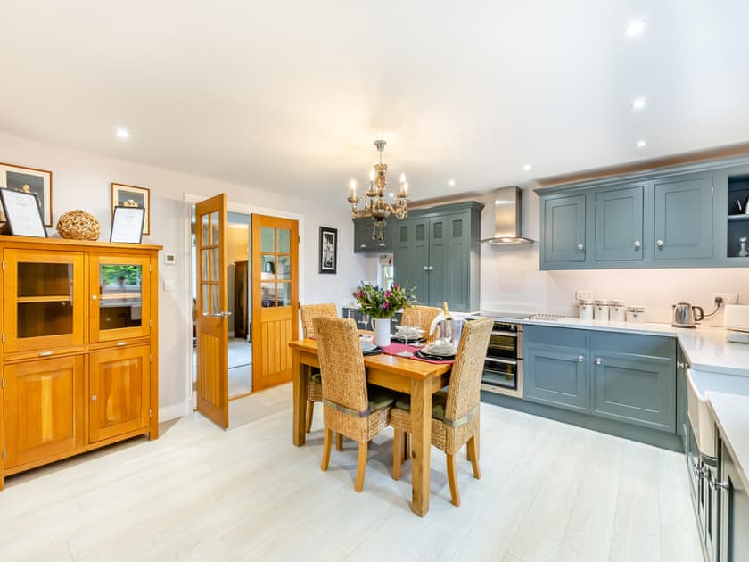 Bespoke hand built kitchen and dining area  | Adair Cottage - Meresyke Farm, Wigglesworth, near Settle