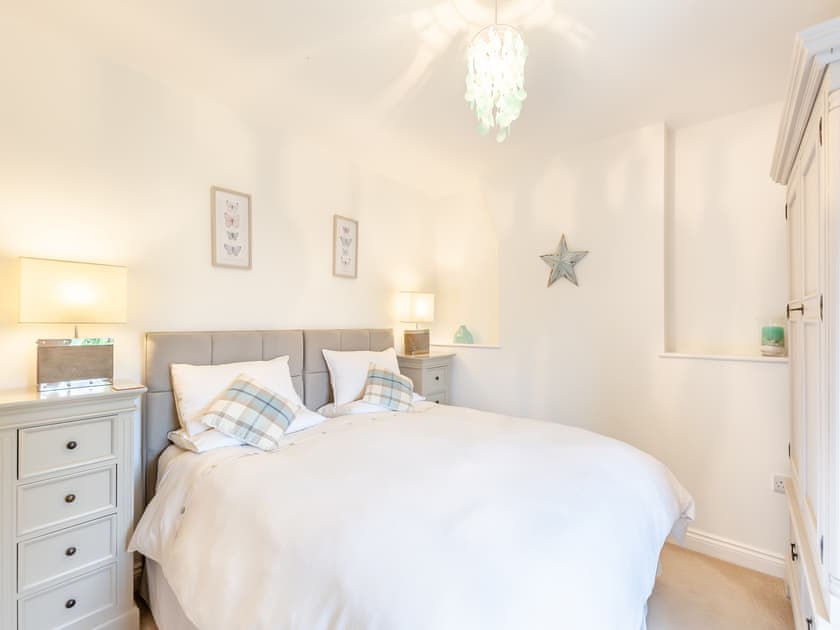 Twin bedroom configured as a double | Adair Cottage - Meresyke Farm, Wigglesworth, near Settle