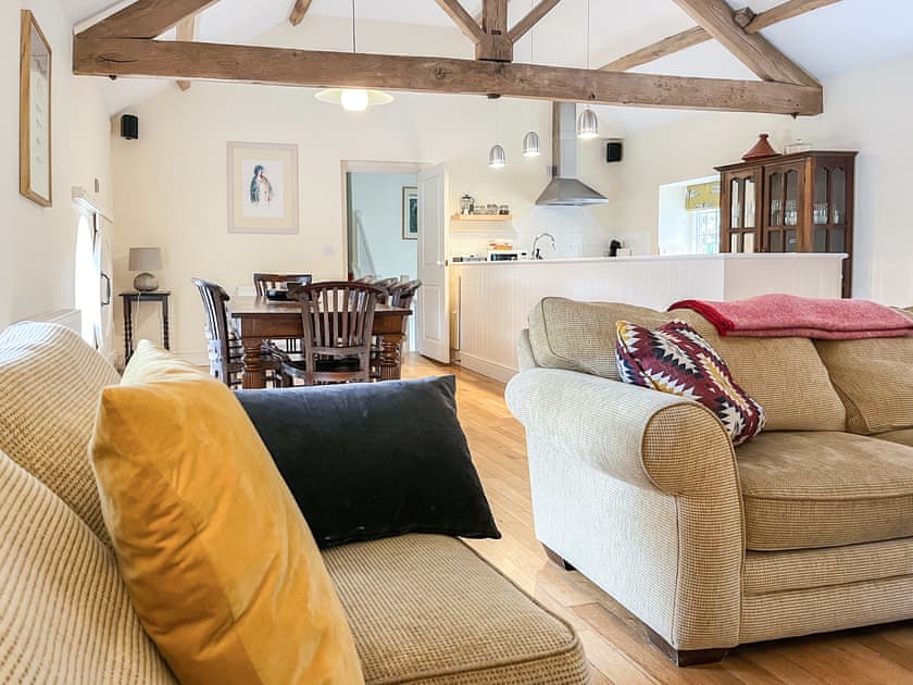 Open plan living space | The Hayloft, Glasbury, near Hay-on-Wye