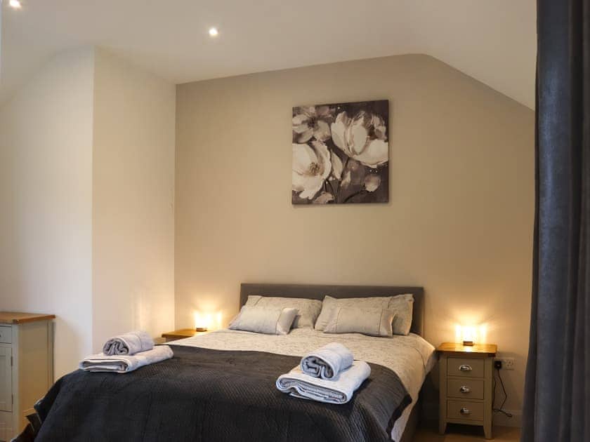 Double bedroom | Beudy Wern Goch - Glanllyn, Llanuwchlyn, near Bala