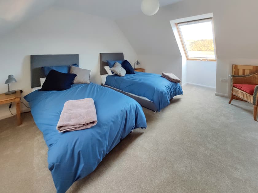 Twin bedroom | Tulamain, Ardfern, near Lochgilphead