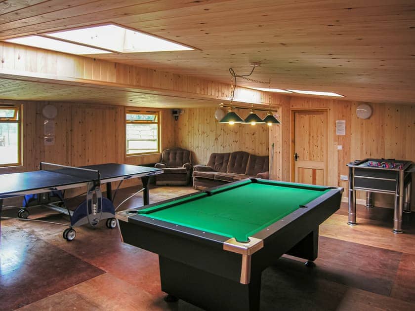 Games room | Luccombe - Duddings Country Cottages, Timberscombe, near Minehead