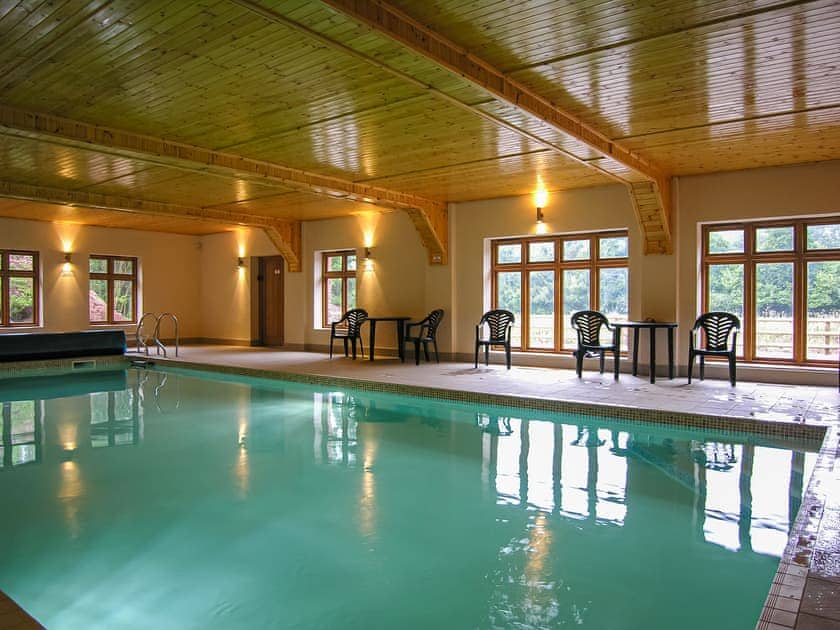 Swimming pool | Luccombe - Duddings Country Cottages, Timberscombe, near Minehead