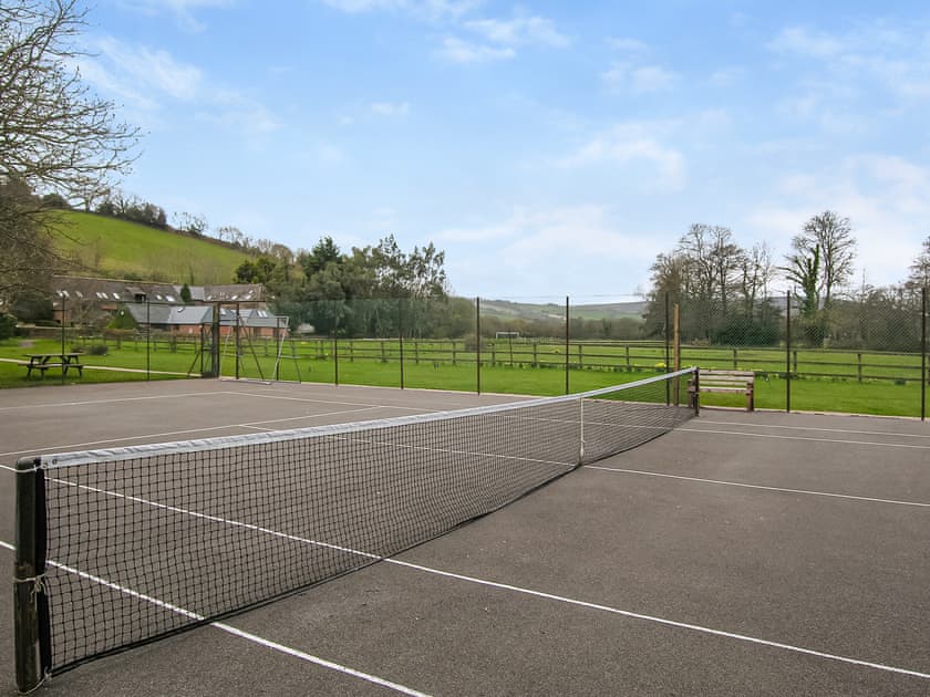 Tennis court | Luccombe - Duddings Country Cottages, Timberscombe, near Minehead