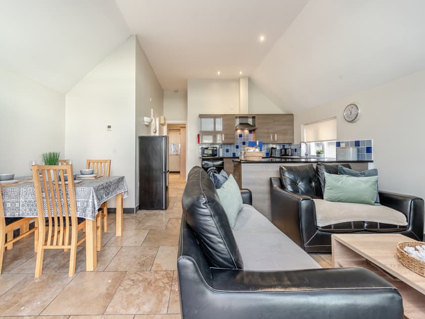 Open plan living space | Sea Breeze - Pendine Apartments, Pendine, near Amroth