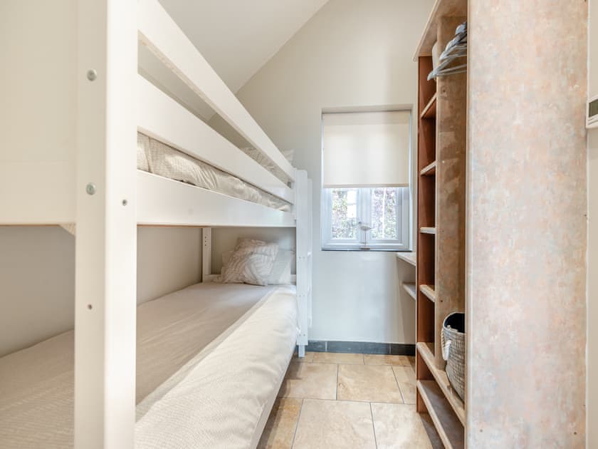 Bunk bedroom | Sea Breeze - Pendine Apartments, Pendine, near Amroth