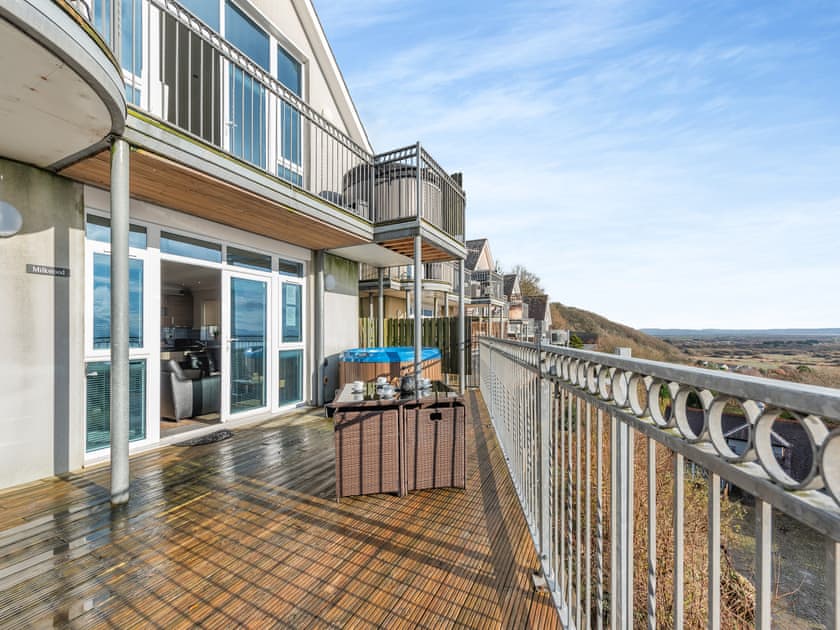 Balcony | Milkwood - Pendine Apartments, Pendine, near Amroth
