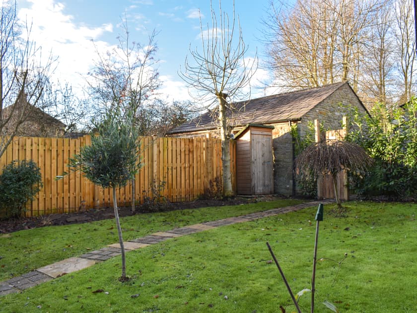 Patio | Cross House Cottage - Castle Gate Retreats, Kirkby Lonsdale