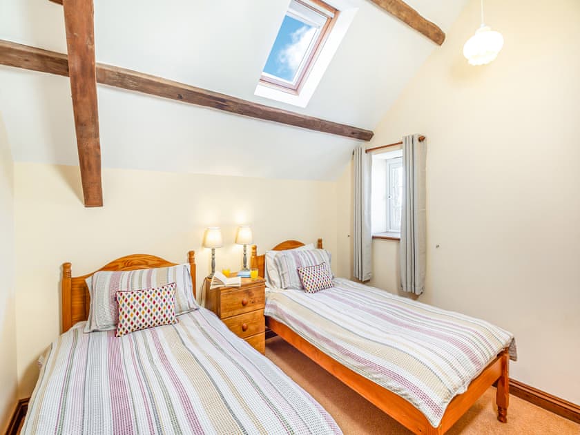 Twin bedroom | Y Stabal, Near Abersoch