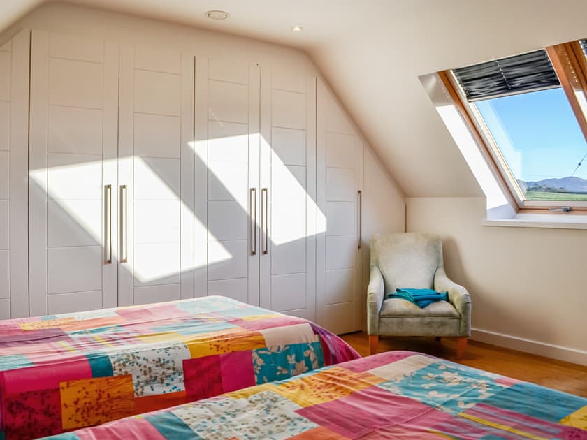 Twin bedroom | The Longhouse at Threave, Castle Douglas