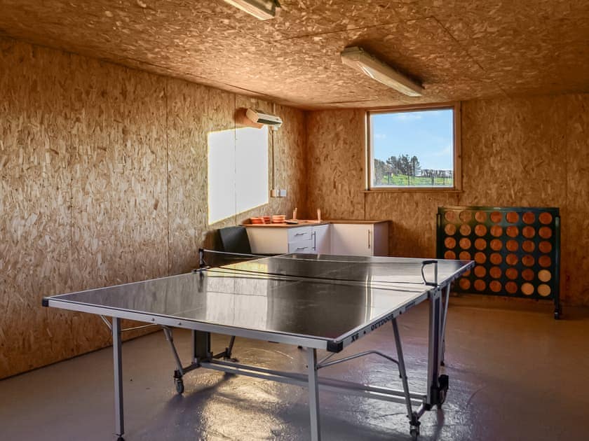 Games room | The Longhouse at Threave, Castle Douglas