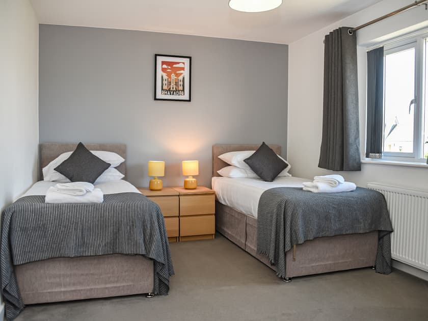 Twin bedroom (can be double on request) | Maen Llwyd, Llanyre, near Llandrindod Wells