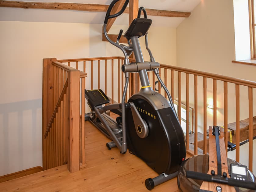 Upstairs gym | Maen Llwyd, Llanyre, near Llandrindod Wells