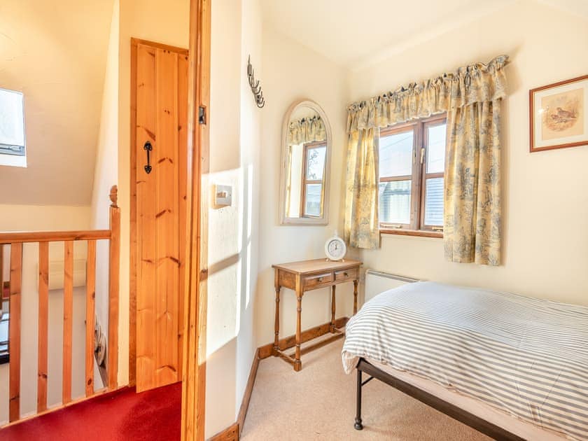 Twin bedroom | The Corn House - Morrells Wood Farm, Leighton, near Shrewsbury
