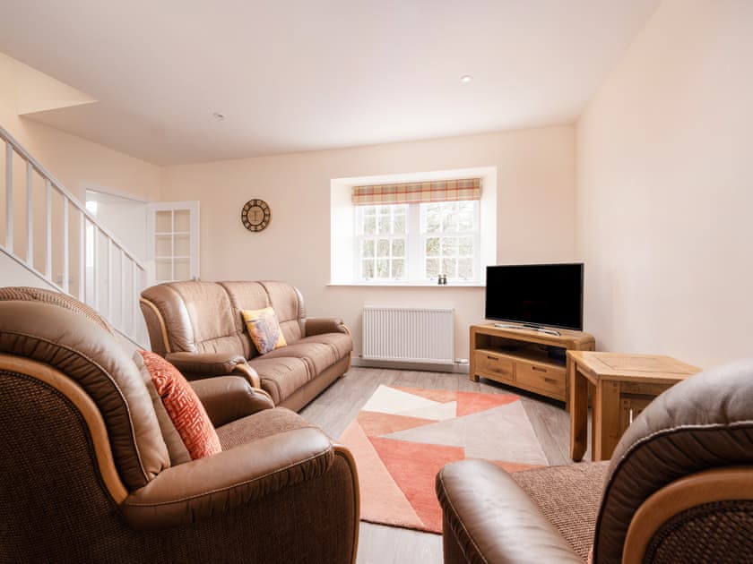 Stylish living area | Home Farm Cottage - Glenkindie Estate Holiday Cottages, Glenkindie, near Alford