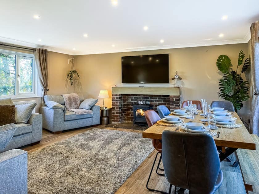 Living room/dining room | Bridge Farm, Spath, near Uttoxeter