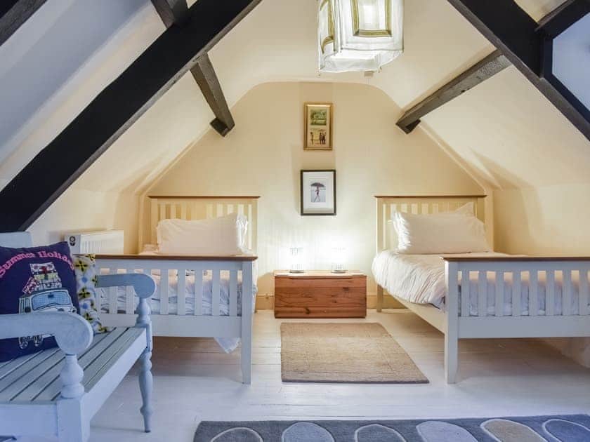 Twin bedroom | Celebration Cottage, Whitby