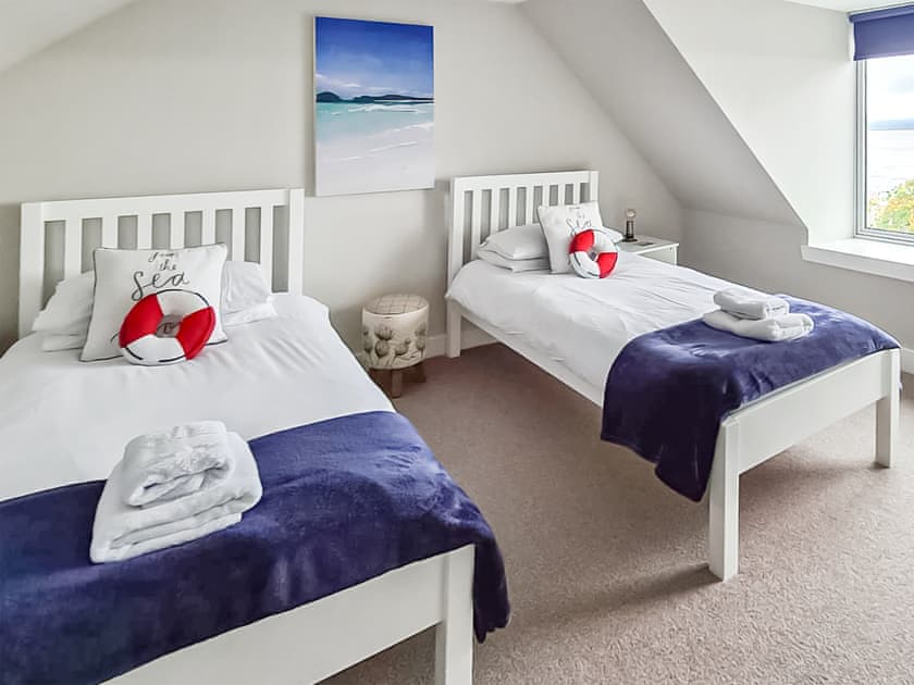 Twin bedroom | The Shore, Fortrose