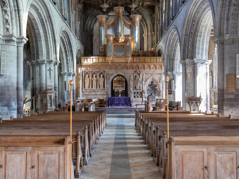 Inside St Davids Cathedral  | 3 Augusta Way, St Davids