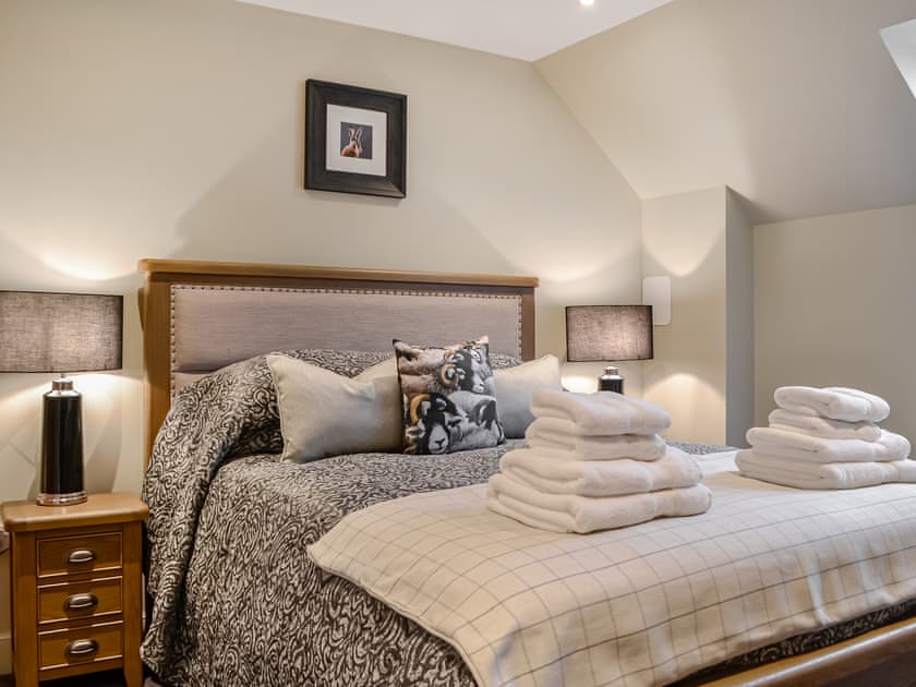 Double bedroom | The Old Mill - Paddockhall Cottages, Linlithgow