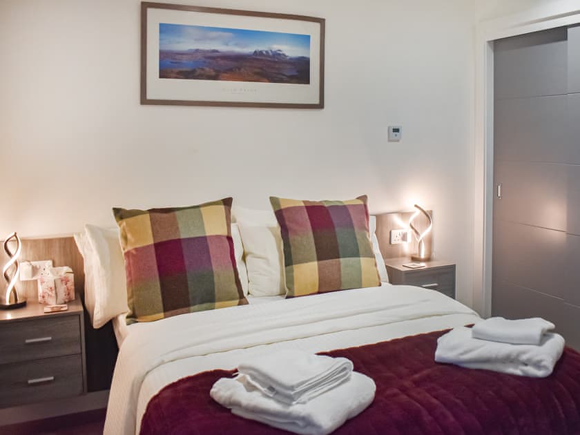 Double bedroom | Caledonia Apartment, Aviemore