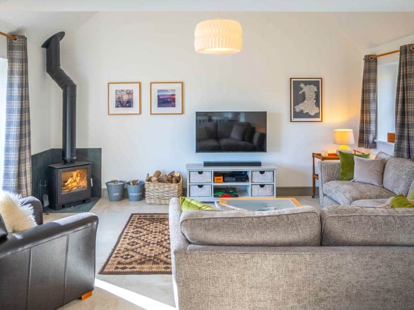 Living room | The Barn at Gelli Newydd - Gelli Newydd Farm Cottages, Llanrwst