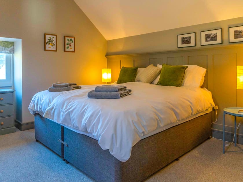 Double bedroom | The Barn at Gelli Newydd - Gelli Newydd Farm Cottages, Llanrwst